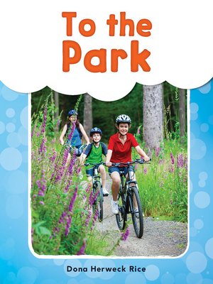 cover image of To the Park Read-Along eBook